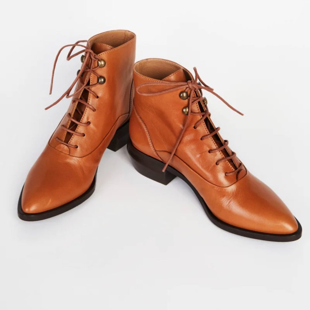 Intentionally Blank West Boot in Whiskey